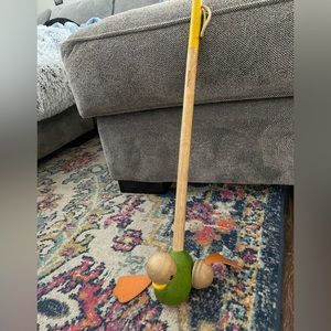 PlanToys Wooden duck walking toy